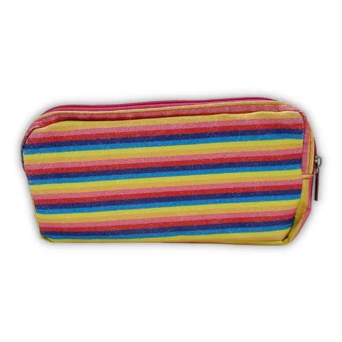 ■ Schoolbooks.ie - Triple Pencil Case - Rainbow 1