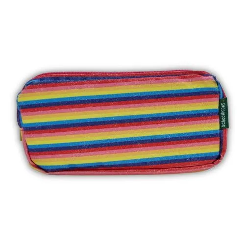 ■ Schoolbooks.ie - Triple Pencil Case - Rainbow 1