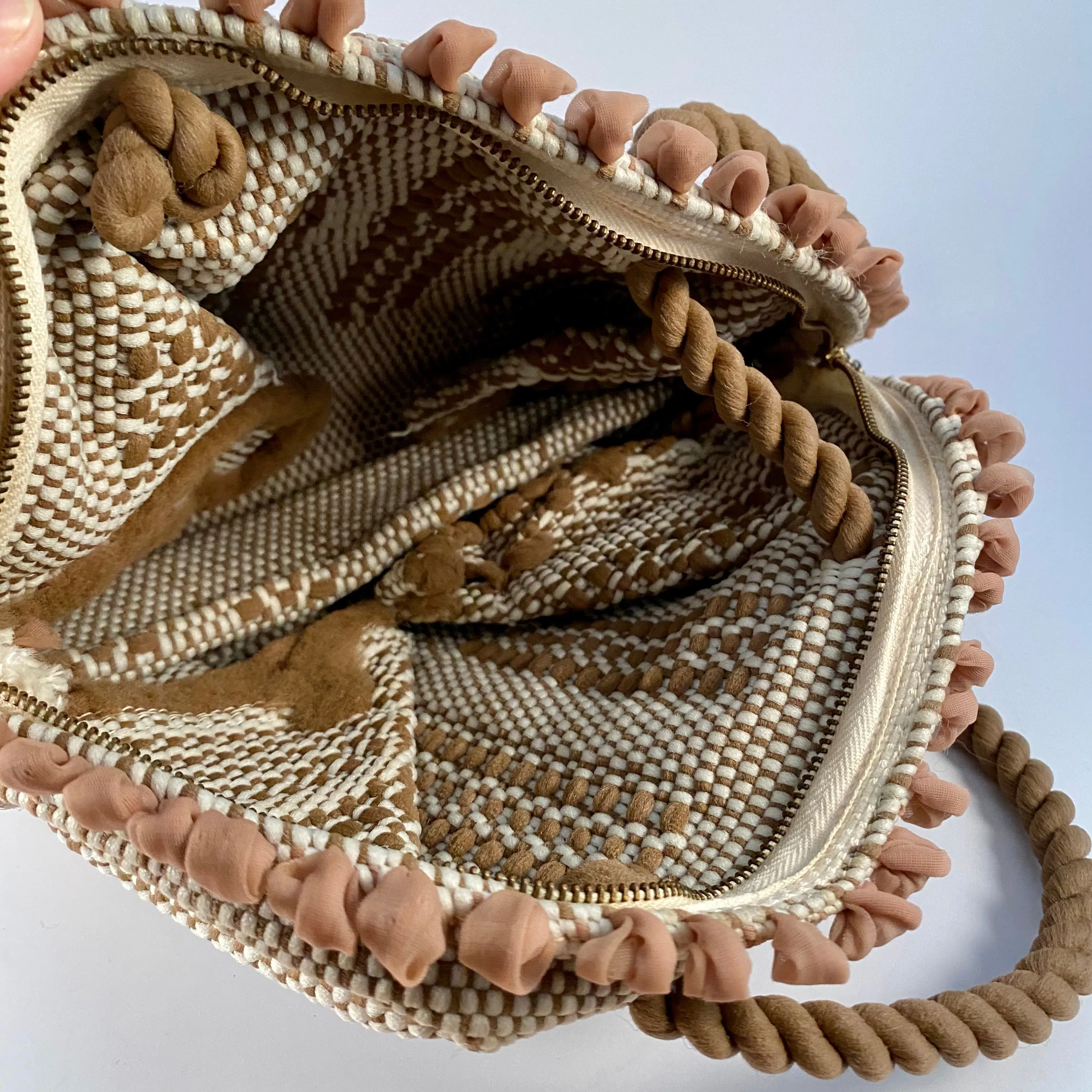 1960s Woven Handbag