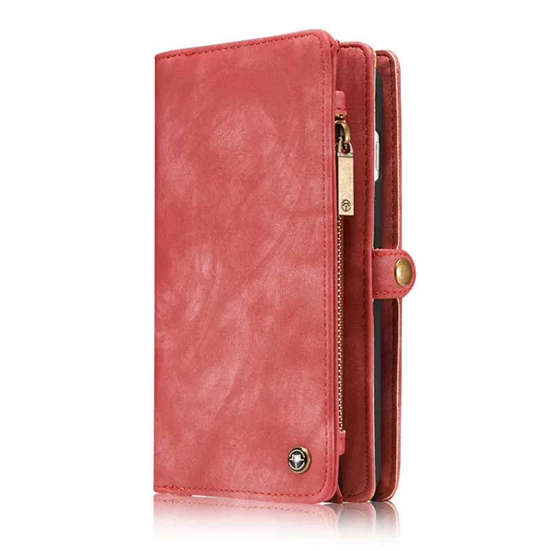 2 in 1 Magnetic Wallet Detachable Case for Phone