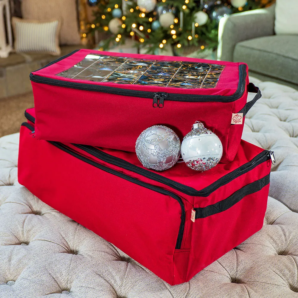 2-Tray Ornament Storage Bag [48 Ornaments]