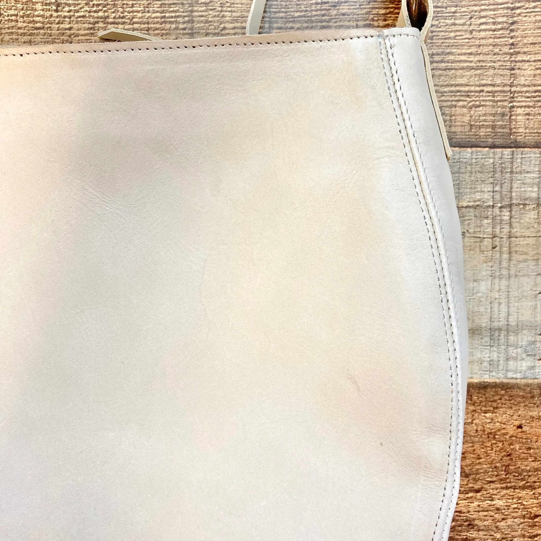 ABLE Beach Leather Naomi Shoulder Bag (sold out online)