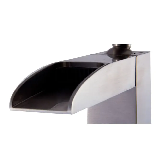 ALFI brand AB1597 Single Hole Tall Waterfall Bathroom Faucet