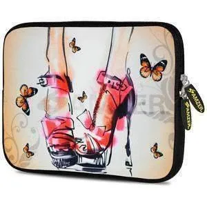 Amzer 10.5 Inch Neoprene Notebook Tablet/iPad Sleeve - Stiletto Heels