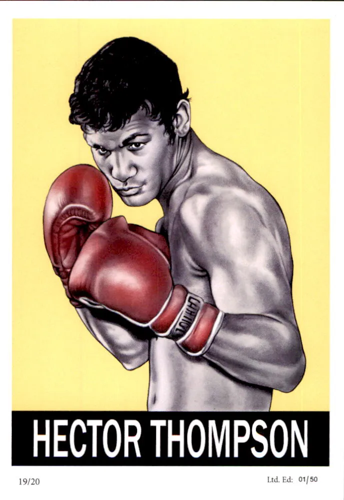 Australian Boxing Greats Card Set by Noel