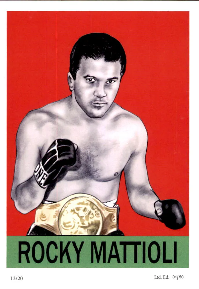 Australian Boxing Greats Card Set by Noel