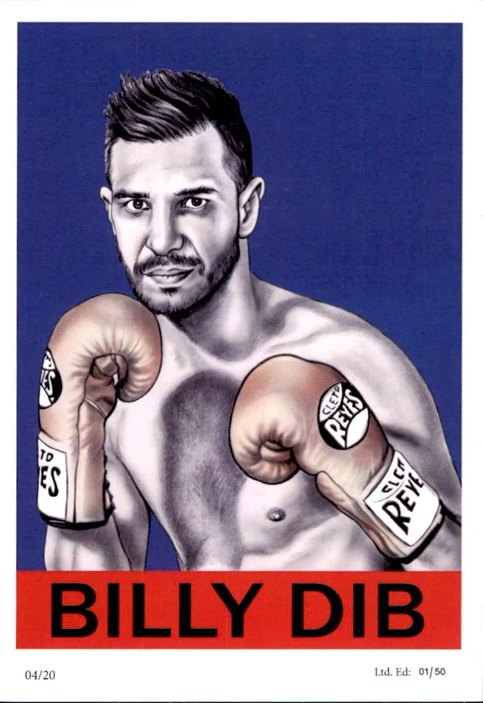 Australian Boxing Greats Card Set by Noel