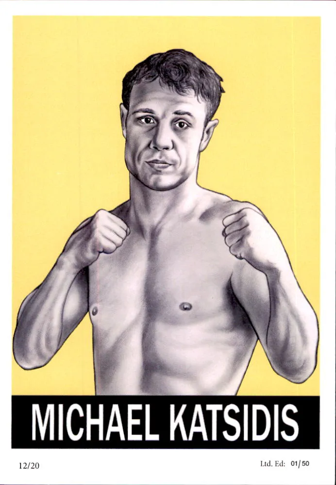 Australian Boxing Greats Card Set by Noel