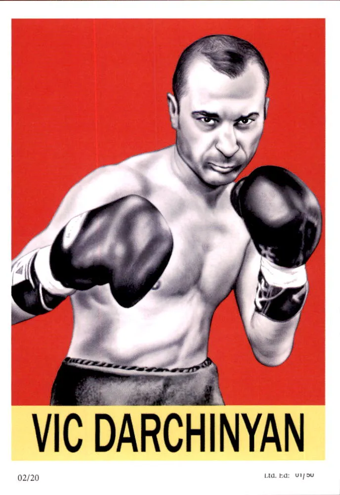 Australian Boxing Greats Card Set by Noel