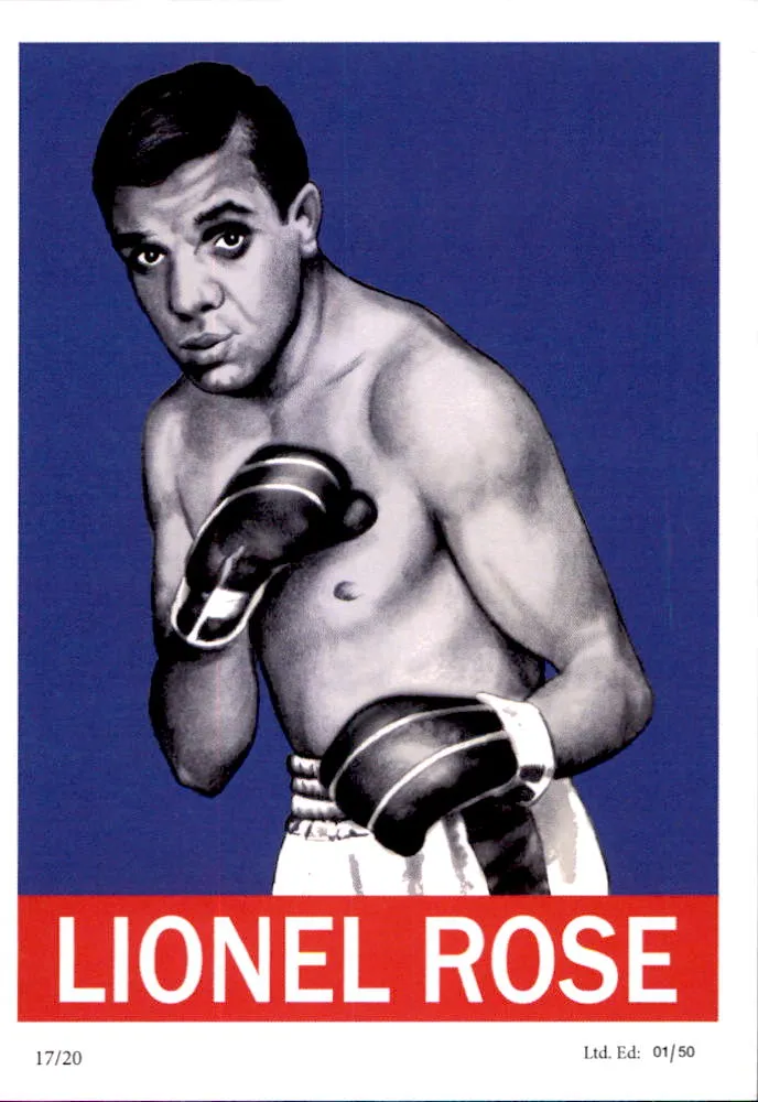 Australian Boxing Greats Card Set by Noel