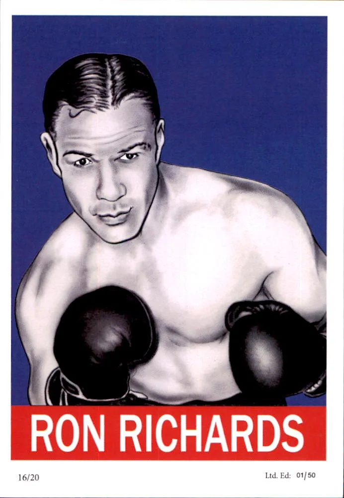 Australian Boxing Greats Card Set by Noel