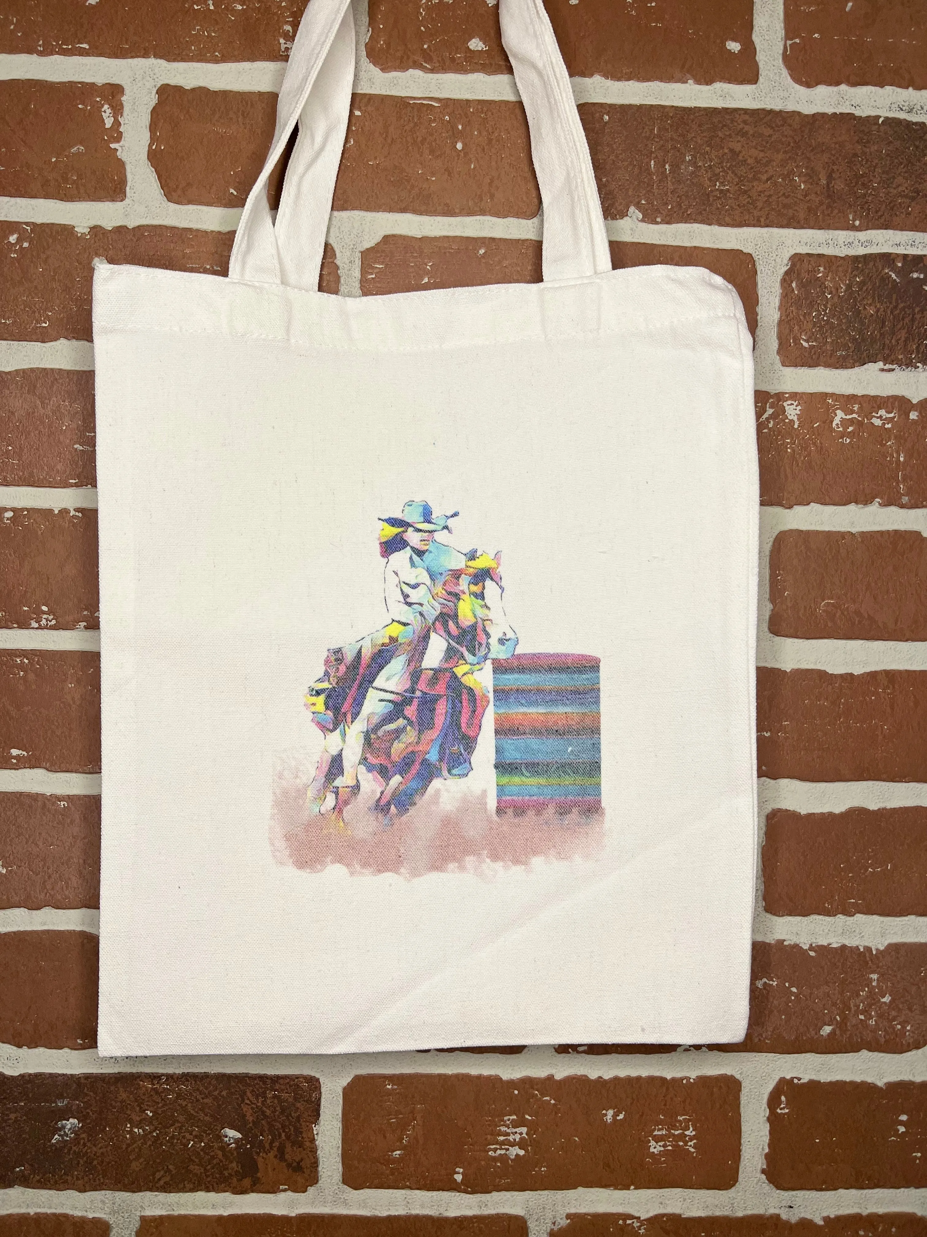 Barrel Racing - Tote Bag