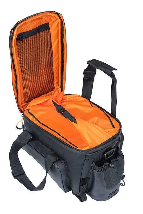 Basil Miles 9-36L Tarpaulin Trunkbag XL Pro - Black / Orange