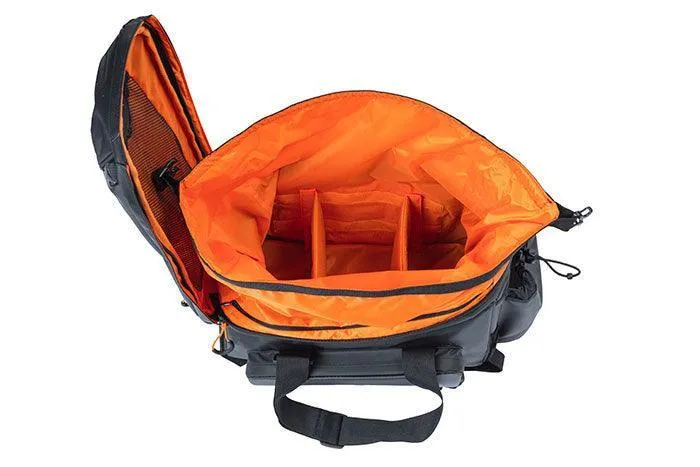 Basil Miles 9-36L Tarpaulin Trunkbag XL Pro - Black / Orange