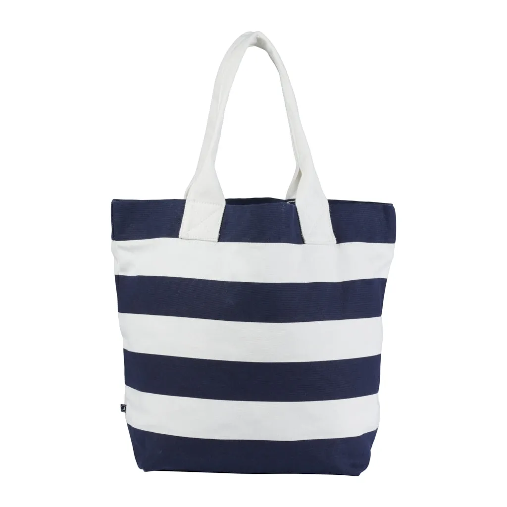 Beach Bag - Ecru/SR Navy