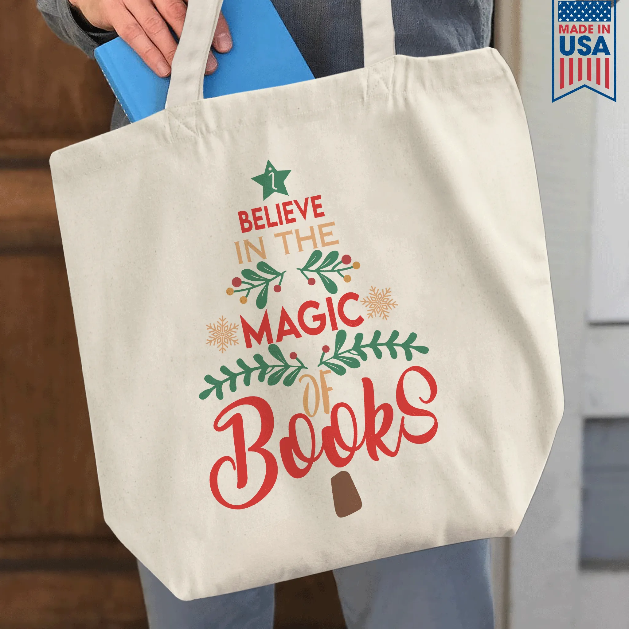 Believe In The Magic Of Books Book Lovers Gift TBW241