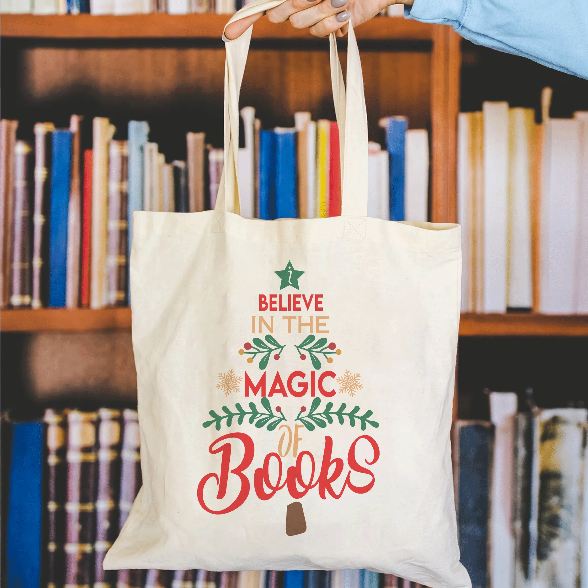 Believe In The Magic Of Books Book Lovers Gift TBW241