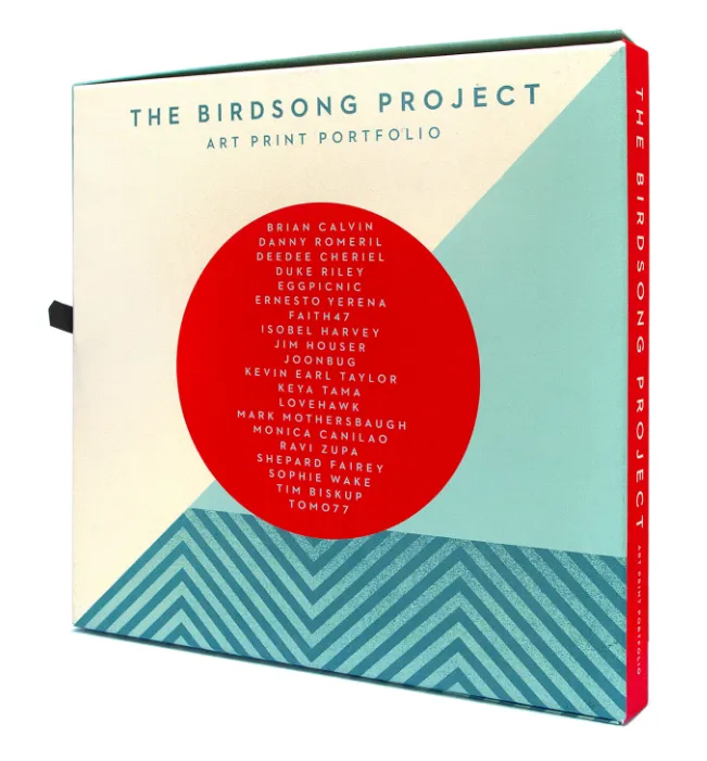 Birdsong Project Portfolio Print Set Shepard Fairey OBEY x Various Artists