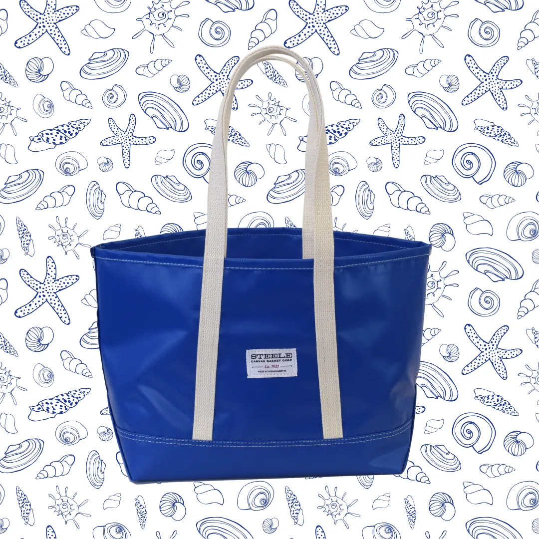 Blue Steeletex Beach Tote - Small