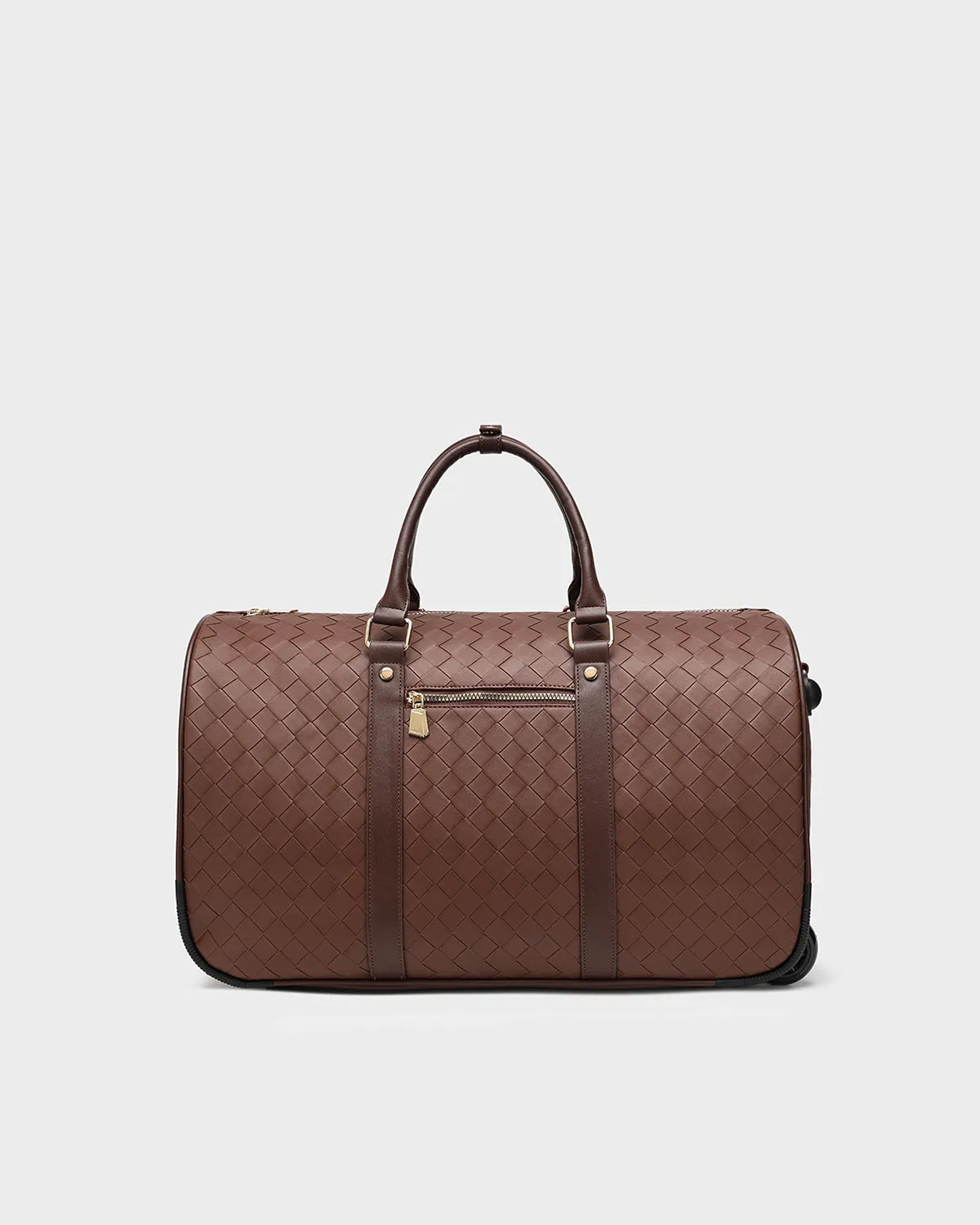 Bodega Rolling Duffle Bag in Brown