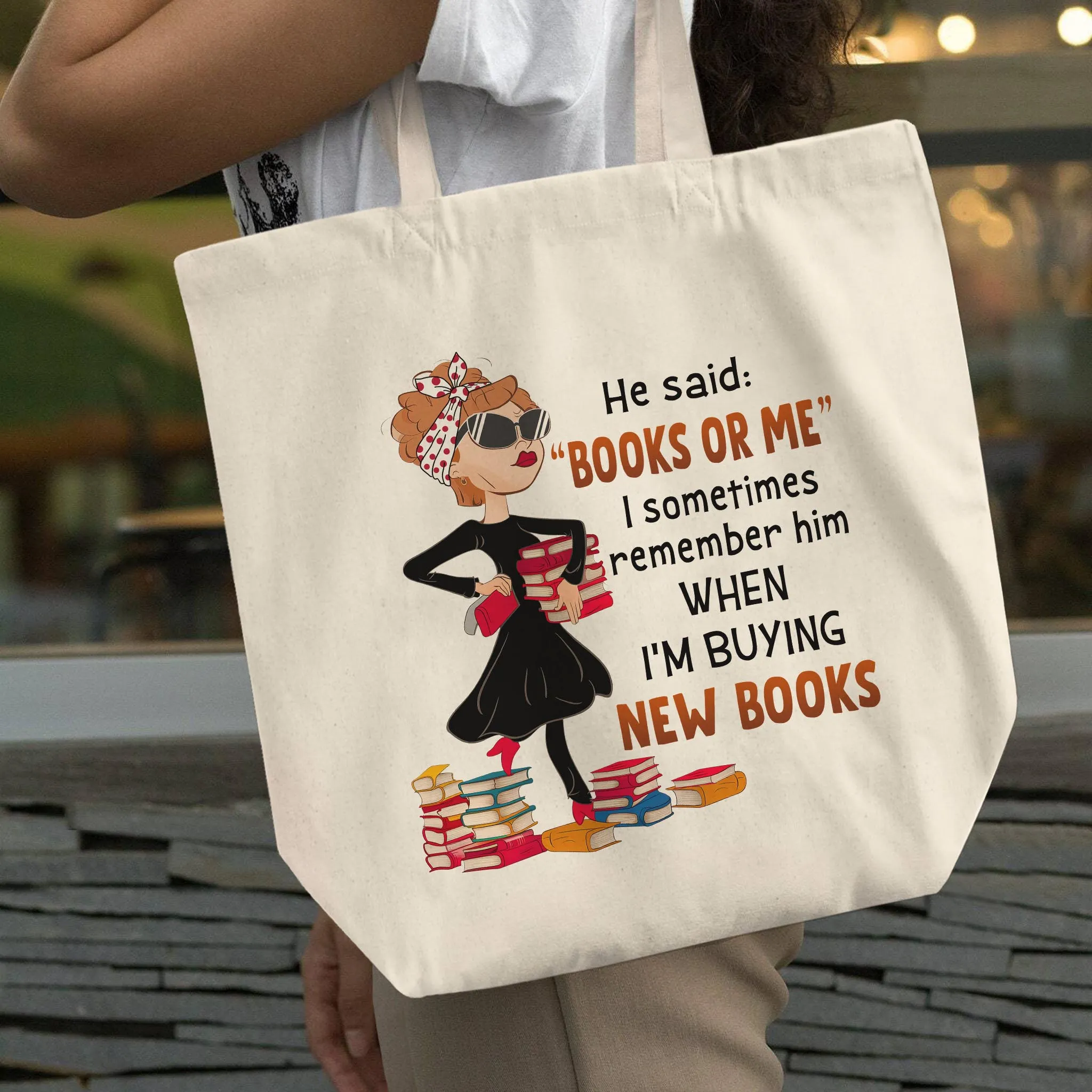 Books Or Me Book Lovers Gift TBW443