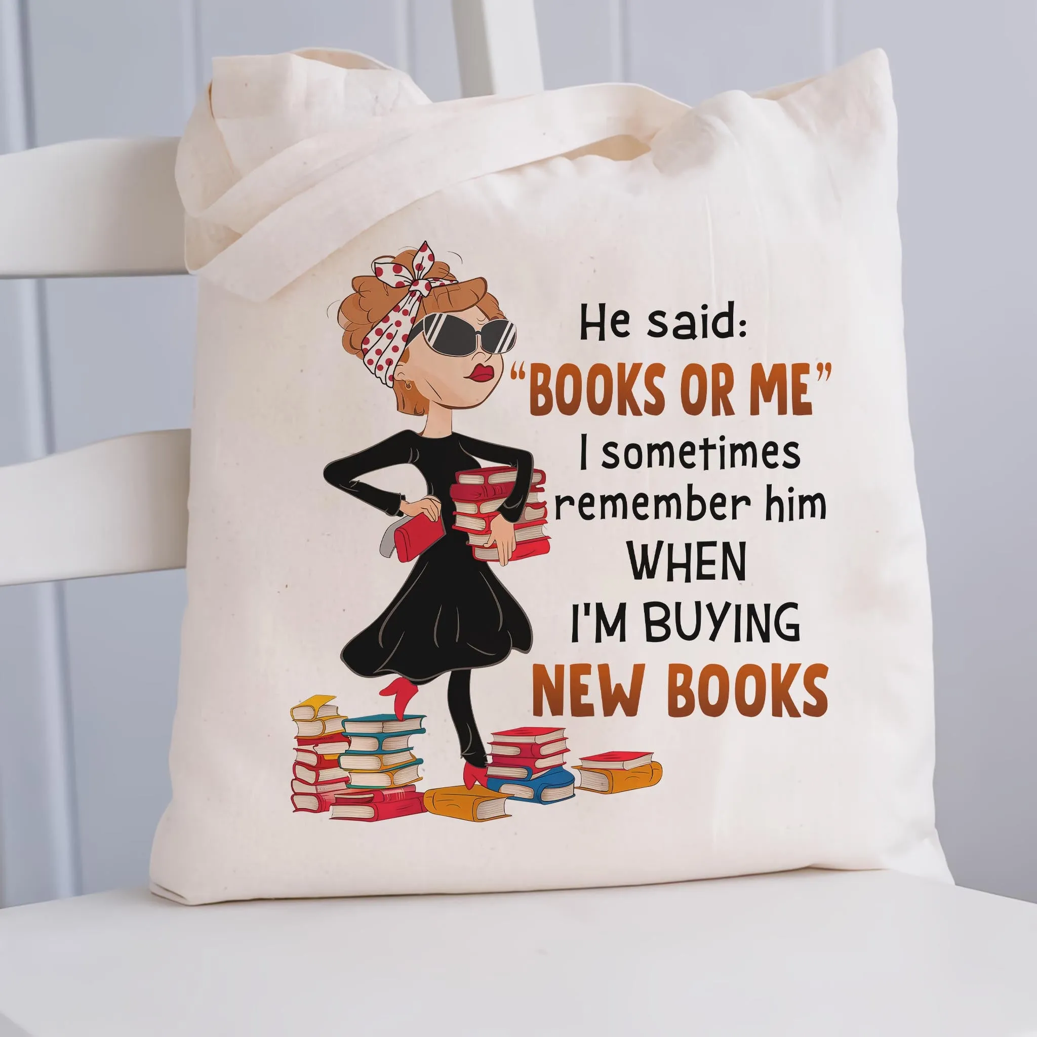 Books Or Me Book Lovers Gift TBW443