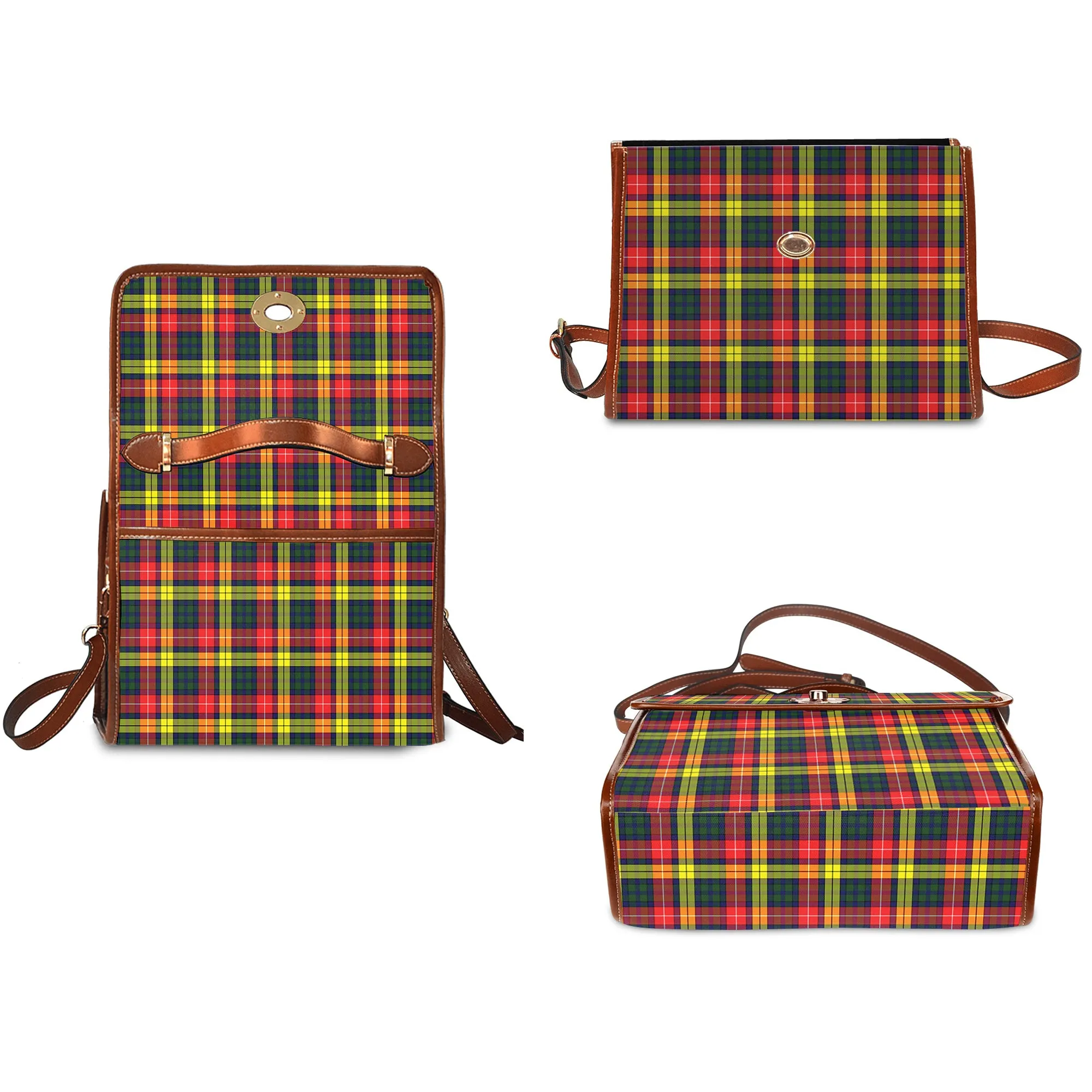 Buchanan Modern Tartan Waterproof Canvas Bag