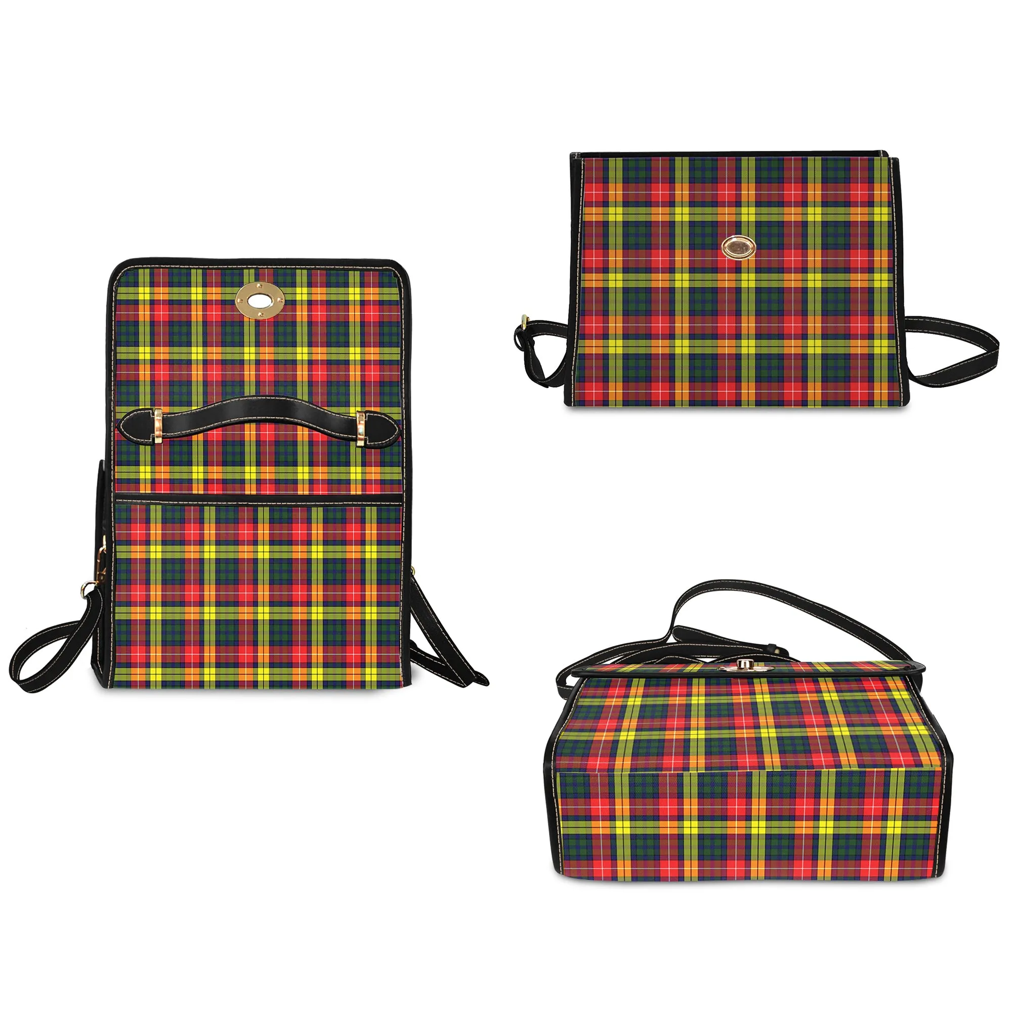 Buchanan Modern Tartan Waterproof Canvas Bag