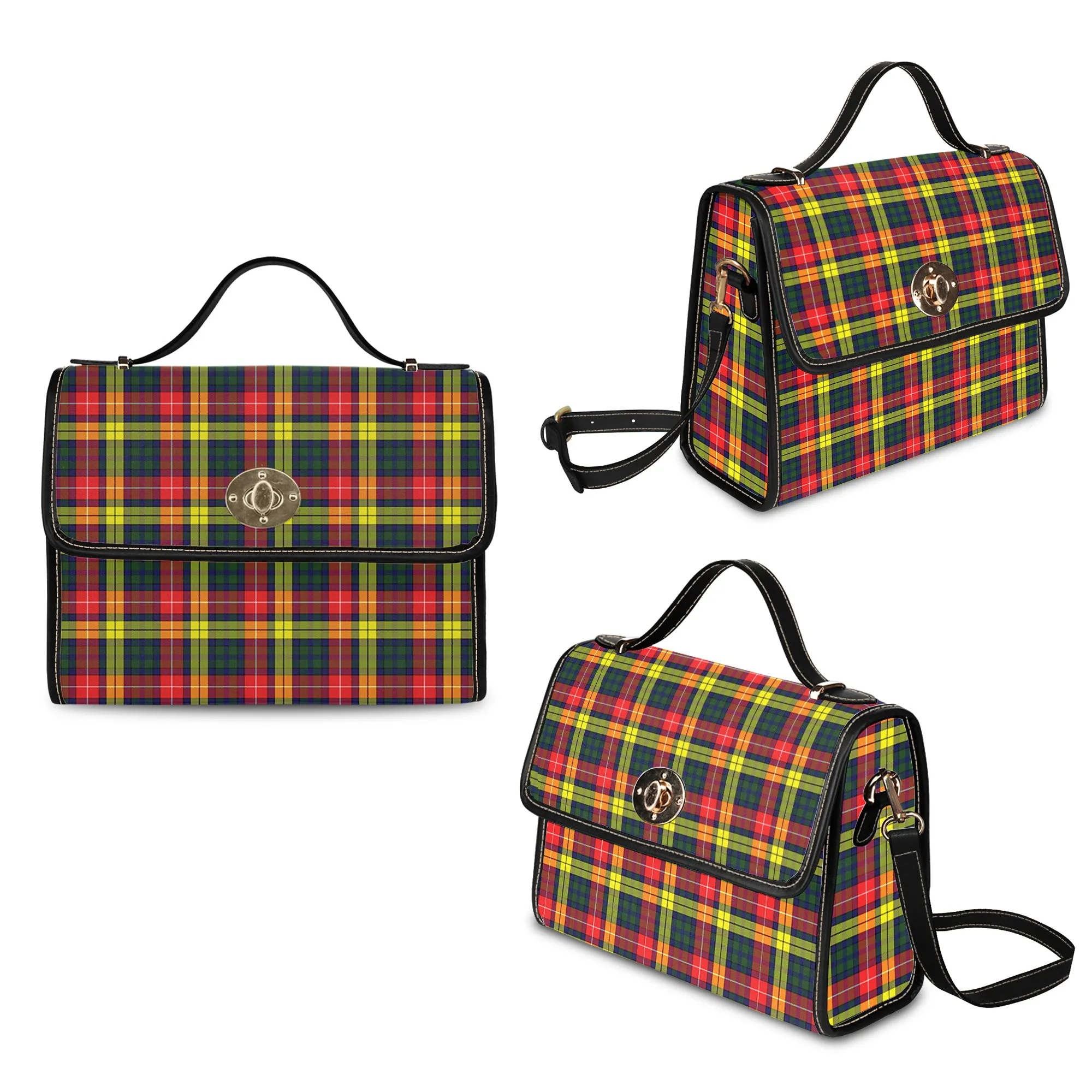 Buchanan Modern Tartan Waterproof Canvas Bag