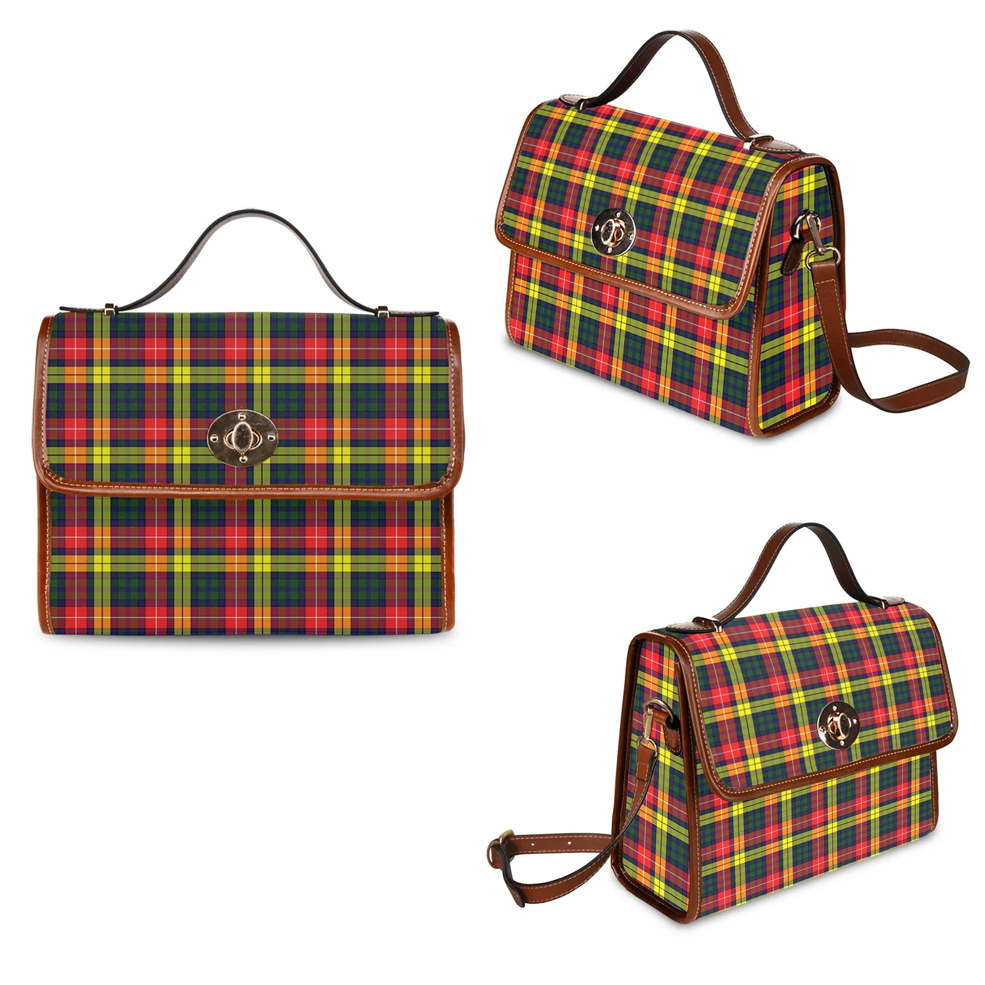 Buchanan Modern Tartan Waterproof Canvas Bag