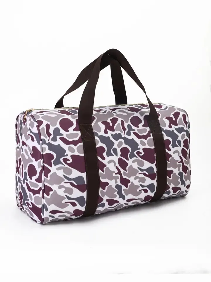 Camo Duffel Bag