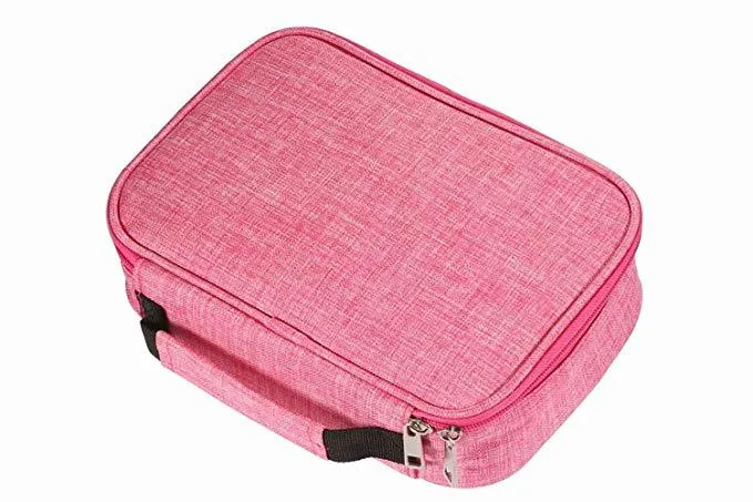 Canvas Color Pencil Bag Storage Pencil Case 72 Slots