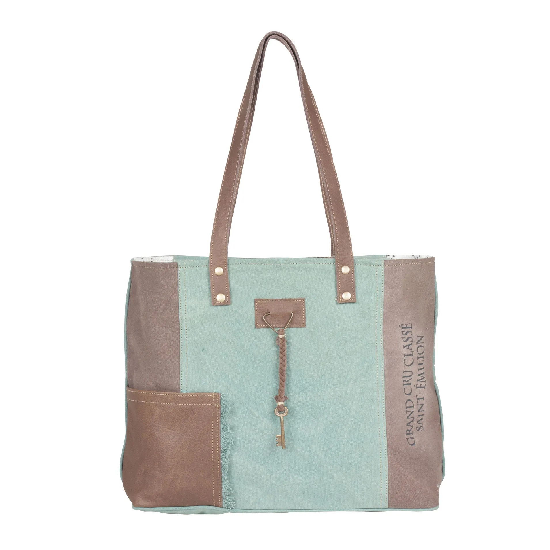 Caribbean Current Tote Bag.