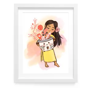 Celebration of Rice Limited Edition Art Print