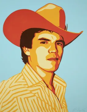 Chalino Sanchez Original Colorway HPM Silkscreen by Ernesto Yerena Montejano- Hecho Con Ganas