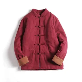 Chinese Jacket with Folded Cuffs