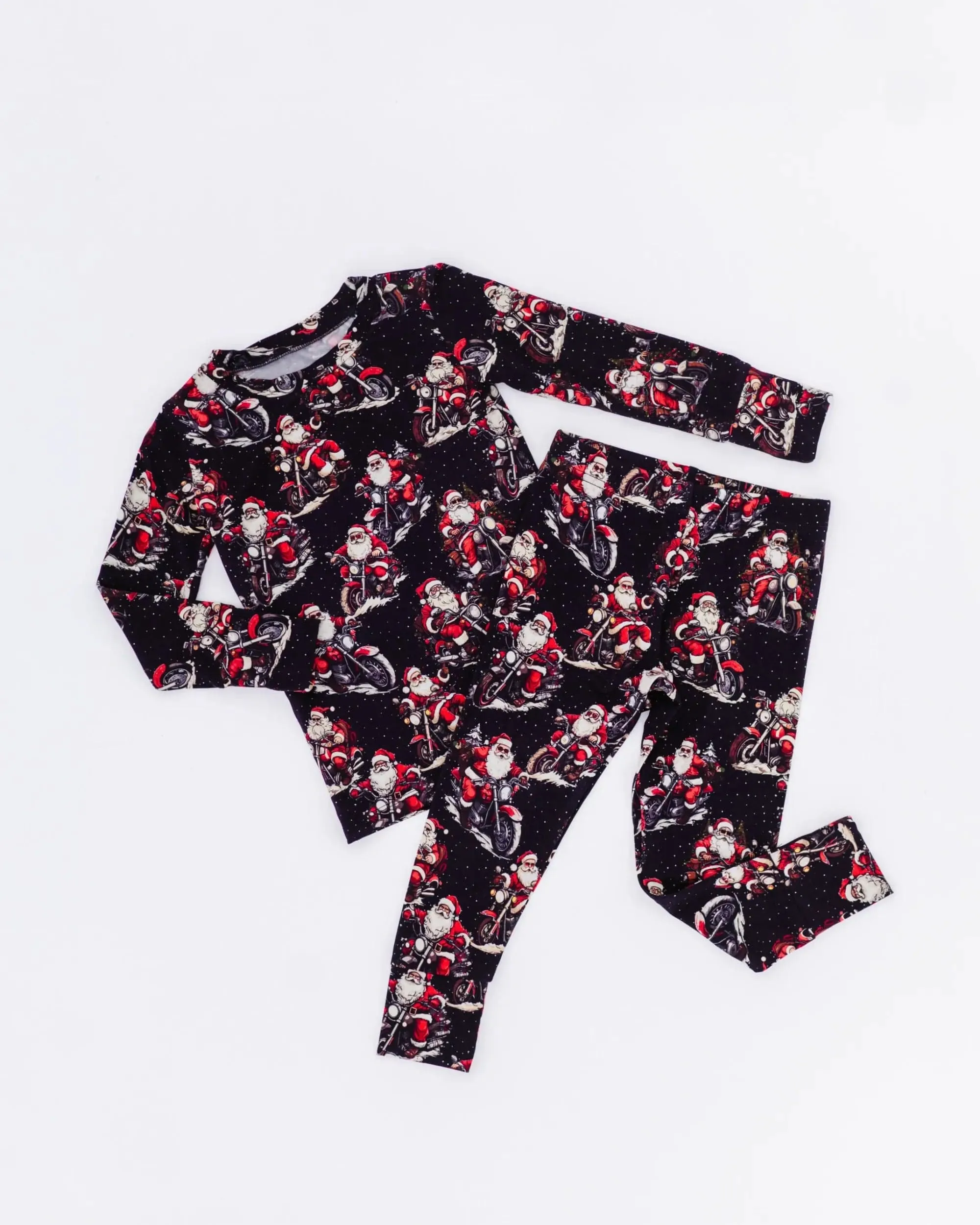 Clausin' Trouble Two-Piece Pajama Set