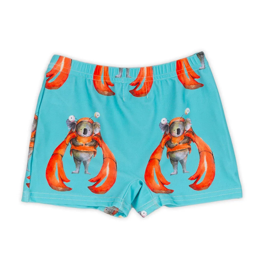 Crab Koala Swim Shorts