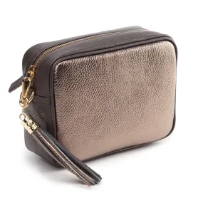 Crossbody Metallic Blend Bronze