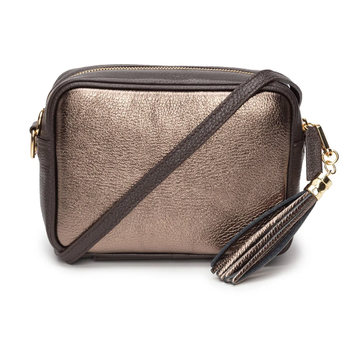 Crossbody Metallic Blend Bronze