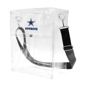 Dallas Cowboys Clear Ticket Satchel