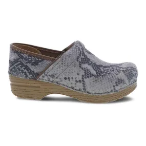 Dansko Professional Clog - Taupe Snake Suede