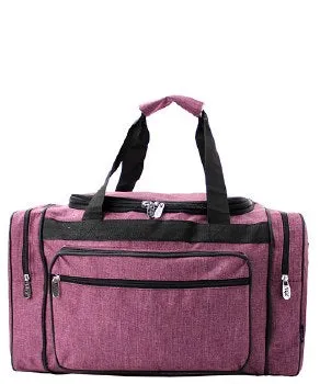 Dark Cherry Duffle Bag