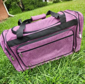 Dark Cherry Duffle Bag