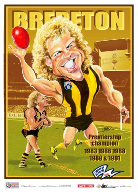 Dermott Brereton, SEN, Harv Time Poster