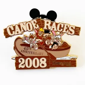 Disney DLR Canoe Races 2008 Limited Edition 750 Pin