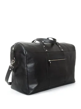 Enter Leather Duffle in Black