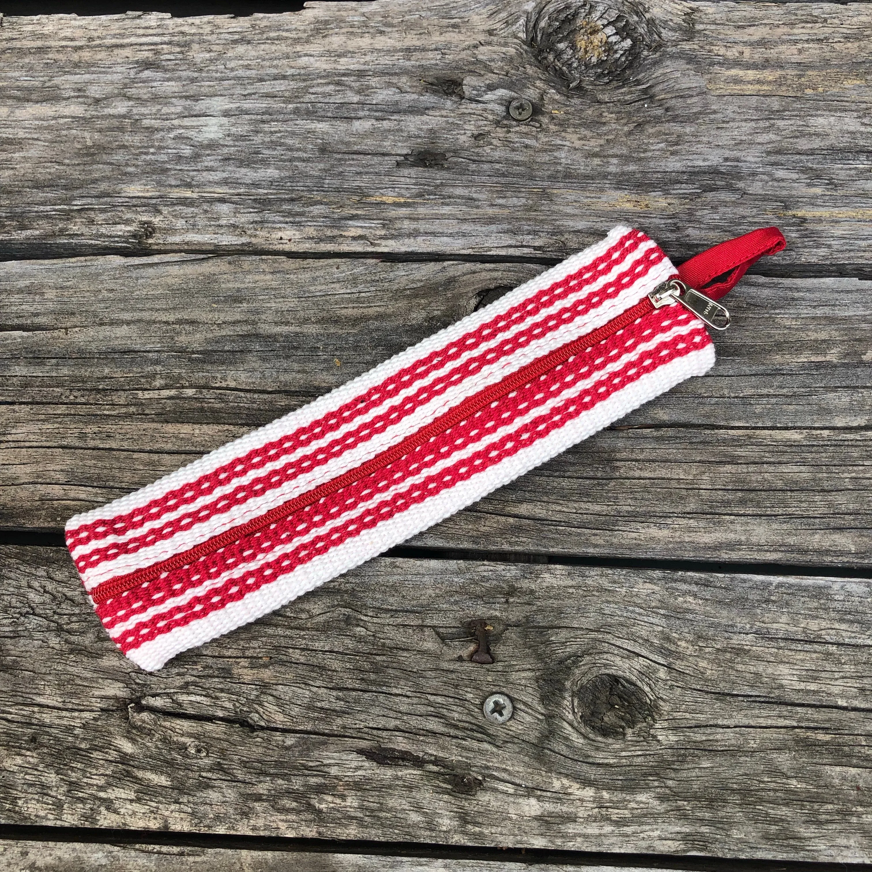 Fair Trade Thin Woven Pencil Case