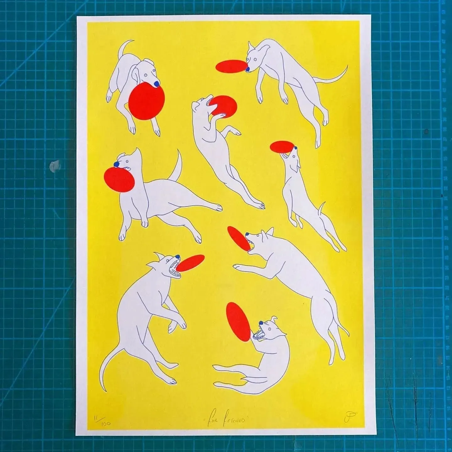 Far Fetched: Artistic Riso Print