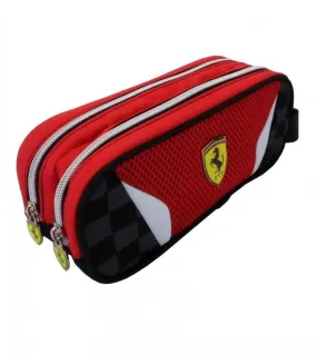 Ferrari Pencil case, Scudetto, Red, 2018